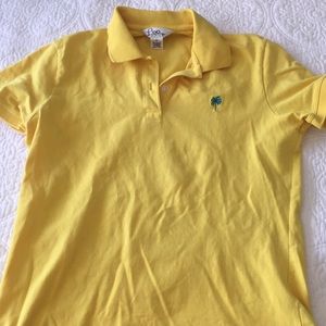 Lilly Pulitzer yellow shirt
